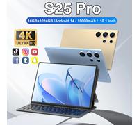 Telefono cellulare Smartphone da 7,3 pollici Android 14 Telefoni cellulari 5G Dual SIM 22GB 2TB Viola