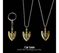 2025 Viral Hit - Avventura Bizzarra - Stardust Crusaders - Golden Wind - Stone Ocean - Risveglio dei Stands Ciondolo a forma di Freccia d'Oro Scarabeo - Regalo per Vacanze - Regalo da Collezione - Reg