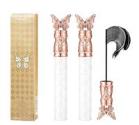 2025 Volume and Curl Mascaras, Black Waterproof Sweat-Proof & Long-Lasting Mascara, Lengthening, Non-smudged, For Dramatic Lashes (2PCS)
