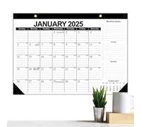 2025 Wall Calendar, 18-Month Wall Planner, Monthly Wall Calendar, Hangable Wall Calendar, Bright Flipping Calendar, 2025 Planner For Home, Calendar For School, Wall Calendar