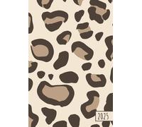 2025 Weekly Planner: Leopard | One Week on Two Pages | Pocket Size - A6 (4"x6") | Vertical Layout | Column View Organizer | Compact Calendar | Agenda ... | January - December 2025 | Daily Organizer