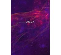 2025: Weekly Planner With Hourly Schedule | Vertical Layout Time Slots 5 AM - 11 PM | Week-To-View A4 Dated Agenda | Appointment Scheduling Calendar ... | 1 Week On 2 Pages Organizer Book | Nebula