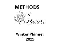 2025 Winter Daily and Weekly Planner and lifestyle Trackers: Methods Of Nature: Winter Season