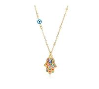 2025 Zircon heart Cross is an aesthetic jewelry gift for women, featuring a vine necklace surrounded by retro geometry(N04326G)