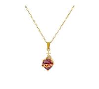 2025 Zircon heart Cross is an aesthetic jewelry gift for women, featuring a vine necklace surrounded by retro geometry(N05831G)