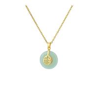2025 Zircon heart Cross is an aesthetic jewelry gift for women, featuring a vine necklace surrounded by retro geometry(N04649G-2)
