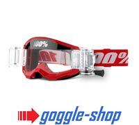 2026 100% Percent Strata 2 Motocross Goggles Con Gso Roll Off Canisters Mx Mtb