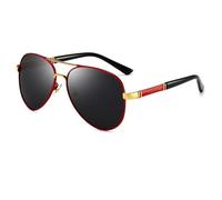 2026 2024 Fashion Eyewear Photochrome Polarisierte Sonnenbrille für M?nner Frauen Autofahren Sonnenbrille, Rotes Oro, Taglia unica
