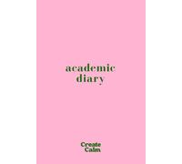 2026-2027 Academic Diary Week & Month to View: Minimal Cute Pink & Green | Small Student School Organiser Planner | To-Do List, Term Schedule, Goals & Priorities | UK Bank Holidays