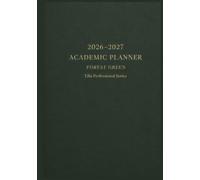2026-2027 Academic Planner: Forest Green Edition