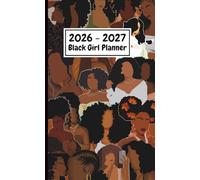 2026-2027 Black Girl Pocket Planner: Schedule Organizer For Purse Small Size 2-Year From January 2026 To December 2027 | Gifts for Black Women