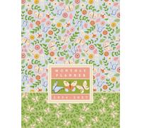 2026-2027 Butterfly Monthly Planner: Two Year Calendar Agenda For Productivity and Organization With Flowers and Butterflies; 8.5 x 11"