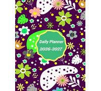 2026 2027 Daily Planner One Page Per Day: 8.5" x 11" Large With Space for Top 3 Work Priorities - Work To-Do List - Top 3 Personal Priorities - Personal To-Do List - Notes