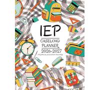 2026-2027 IEP Planner: Special Education Organizer For Teachers With 50 students' profiles | Academic School Year from July 2026 to June 2027