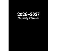 2026-2027 Monthly Planner: 2-Year From January 2026 To December 2027 ( Monday Start + Quotes )