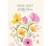 2026-2027 Monthly Planner 8.5x11: Calendar for 2 years : With Appointment / Organizer / To Do List / Time management / Monthly Focus / Inspirational Quotes