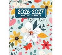 2026-2027 Monthly Planner: Large Two Year Agenda Organizer Diary - 24 Months Calendar with Holidays and Inspirational Quotes.
