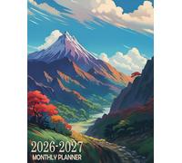 2026-2027 Monthly Planner: Large Two Year - January 2026 through December 2027 - with Holidays and Inspirational Quotes.