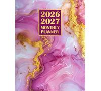 2026-2027 Monthly Planner: Large Two Year Schedule Organizer Diary - 24 Months Calendar (January 2026 through December 2027) with Inspirational Quotes.