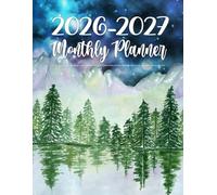 2026-2027 Monthly Planner: Simple and Large Two Year Schedule Organizer & At a Glance Layout Calendar Agenda with Projects/ Notes/ Goals & Checklists/ January 2026-December 2027