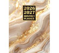 2026-2027 Monthly Planner: Two Year Agenda Organizer Diary - 24 Months Large Calendar from January 2026 to December 2027 with Inspirational Quotes.