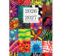 2026-2027 Monthly Planner: Two Year Agenda Organizer Diary - 24 Months Large Calendar from January 2026 to December 2027 with Inspirational Quotes