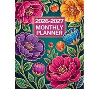 2026-2027 Monthly Planner: Two Year Schedule Organizer With Lined Daily Blocks and Inspirational Quotes