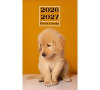 2026-2027 pocket calendar: 2-Year Small Size Agenda from January to December. Includes Monthly Budget Planner, Holidays Reminder, Inspirational Quotes, and a Dog Cover for your Purse.