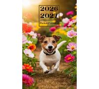 2026-2027 pocket calendar: Monthly Planner For Purse Small Size 2 Year Agenda From January 2026 To December 2027 with Inspirational Quotes / Perfect Gift for Dog Lovers