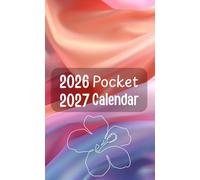 2026-2027 Pocket Calendar: Monthly Planner From Jan 2026 - Dec 2027 with Priorities, To-Do lists, Note, Follow-up Preview of previous and next months. Cover Pastel Design.