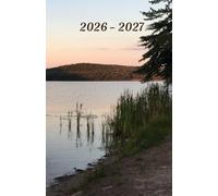 2026-2027 Purse Calendar Lake Edition: Two-Year Monthly Planner with Holidays, Seasons, Daylight Saving, and Full Moons (5.5 × 8.5 Trim)