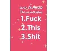 2026-2027 Sweary Monthly Planner: A5, 5X7in 24 Months, From January 2026 to December 2027. With Contacts, Passwords, Important dates, Holidays, Monthly Expenditure and extra Notes pages.