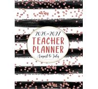 2026-2027 Teacher Planner: Weekly and Monthly Class Organizer | Lesson Plan Grade and Record Book for Educators (August 2026-July 2027 Academic Year)