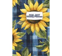 2026 - 2027 Weekly Planner: Dated 2-Year Organizer. Good for Monthly Goals, To Do List , Habit Tracker or Reflection Pages