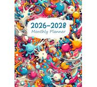 2026-2028 Monthly Planner: 3-Year From January 2026 To December 2028 ( Monday Start + Quotes )