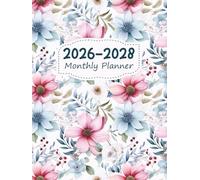 2026-2028 Monthly Planner: 3-Year From January 2026 To December 2028 ( Monday Start + Quotes )