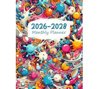 2026-2028 Monthly Planner: 3-Year From January 2026 To December 2028 ( Monday Start + Quotes )