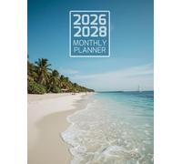 2026-2028 Monthly Planner: Large Three Year (January 2026 to December 2028) With Holidays and Inspirational Quotes