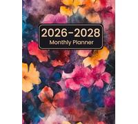 2026-2028 Monthly Planner: Three-Year Organizer for Goals, Tasks and Habits