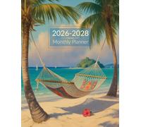 2026-2028 Monthly Planner: Three-Year Organizer for Goals, Tasks and Habits