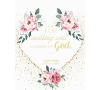2026-2028 Three Year Monthly Planner: Elegant 36 Months Organiser (2026-2027-2028) January to December | Two Pages Per Month to View | Large 3 Year ... - A4) | Bible Verse Quote and Floral Cover