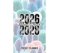 2026 -2028 Three Year Pocket Planner: Pastel 3 Year Monthly Calendar Schedule Agenda and Organizer January 2026 to December 2028 with holidays small size