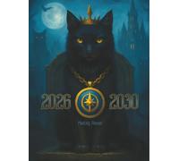 2026-2030 5-Year Monthly Planner - Gothic Fantasy Cat Edition: 60 Months Calendar for Goal Setting, Appointments, and Monthly Planning - Elegant Cat Lovers Journal
