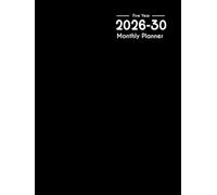 2026-2030 Monthly Planner: five Year from Jan 2026 - Dec 2030