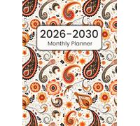2026-2030 Monthly Planner: Five Year Organizer for Goals, Tasks and Habits