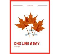 2026-2030, One Line a Day Journal: For 5 Years | Record Your Thoughts, Reflections & Highlights in Just a Few Words a Day | Hardcover