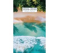 2026-2030 pocket planner: 5 Year from Jan 2026 - Dec 2030 with Inspirational Quotes and Phases of the moon