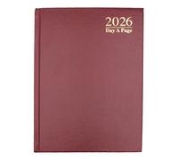 2026 A5 Agenda Rigido Giorno una Pagina Split Sab / Sole 3182 - Scegli il Colore