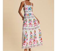 2026 Abito con stampa floreale, Outfit da vacanza, Stile boho chic, Outfit da concerto country, Outfit da festival estivo, Outfit da spiaggia per donna, Outfit estivi da donna, Stile old money per don