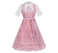 2026 Abito da donna di media lunghezza, set da tre pezzi, abito da Oktoberfest tedesco, costume da cosplay per le donne per il sesso (XXL)